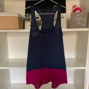 AQUA Super Soft Scoop Neck Tank Top